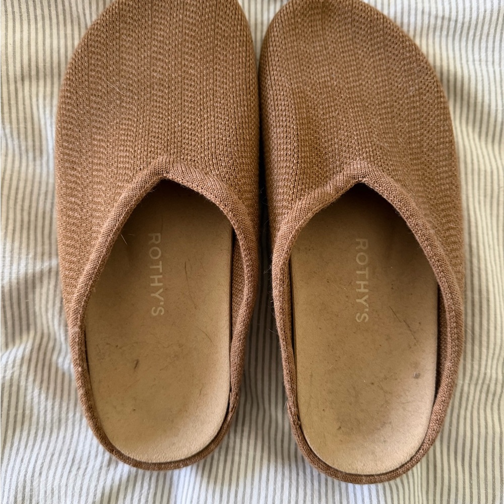Rothy's Tan Slip-On Flats - NEW